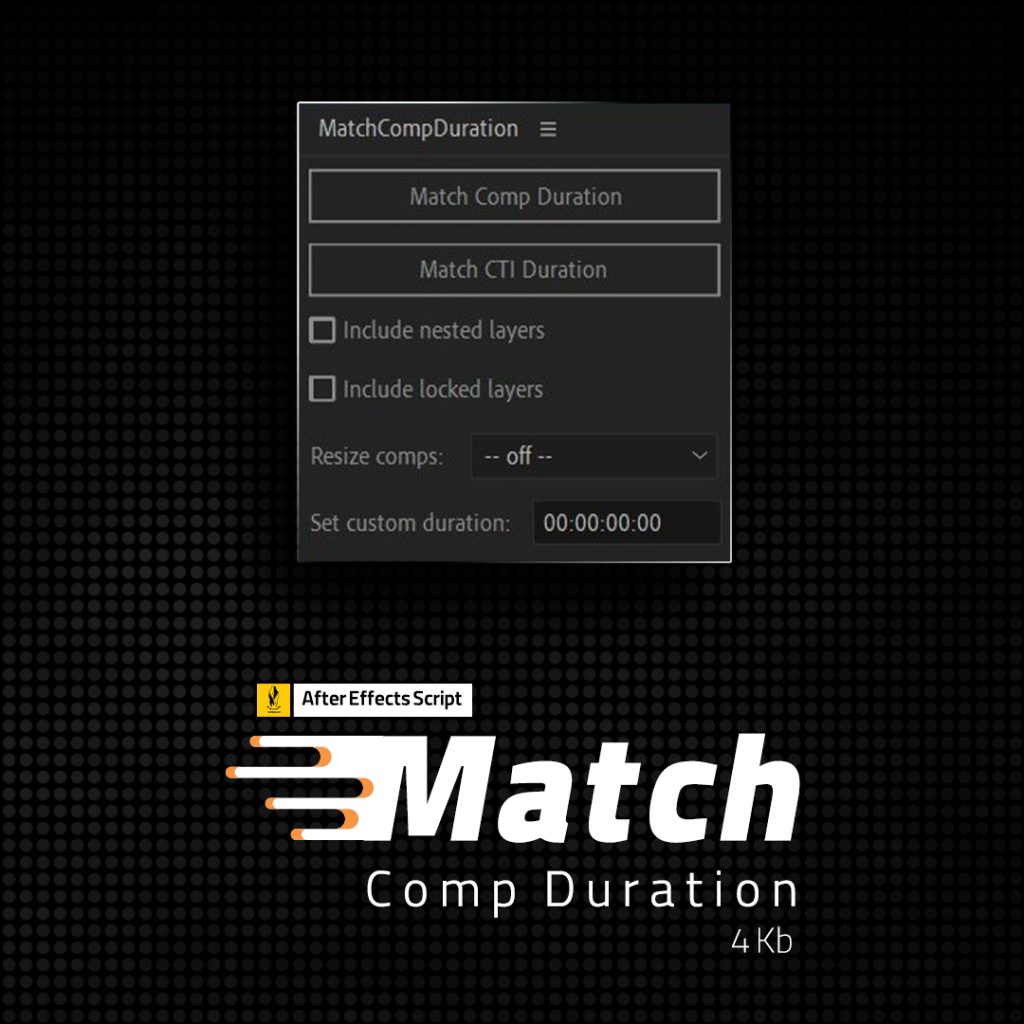 پلاگین Match Comp Duration