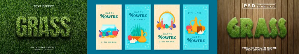 پک نوروزی طرح مجازی
